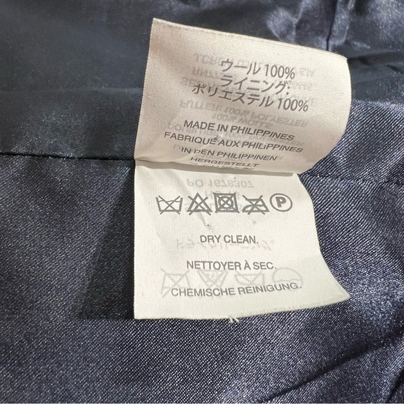 J. Crew Wool Zippered Coat Black Watch Tartan Size 4 Classic Academia Peacoat - Picture 8 of 15